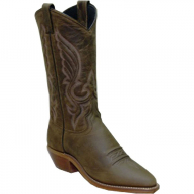 Abilene Womens 11" Brown Cowhide Cowgirl Boot 9036