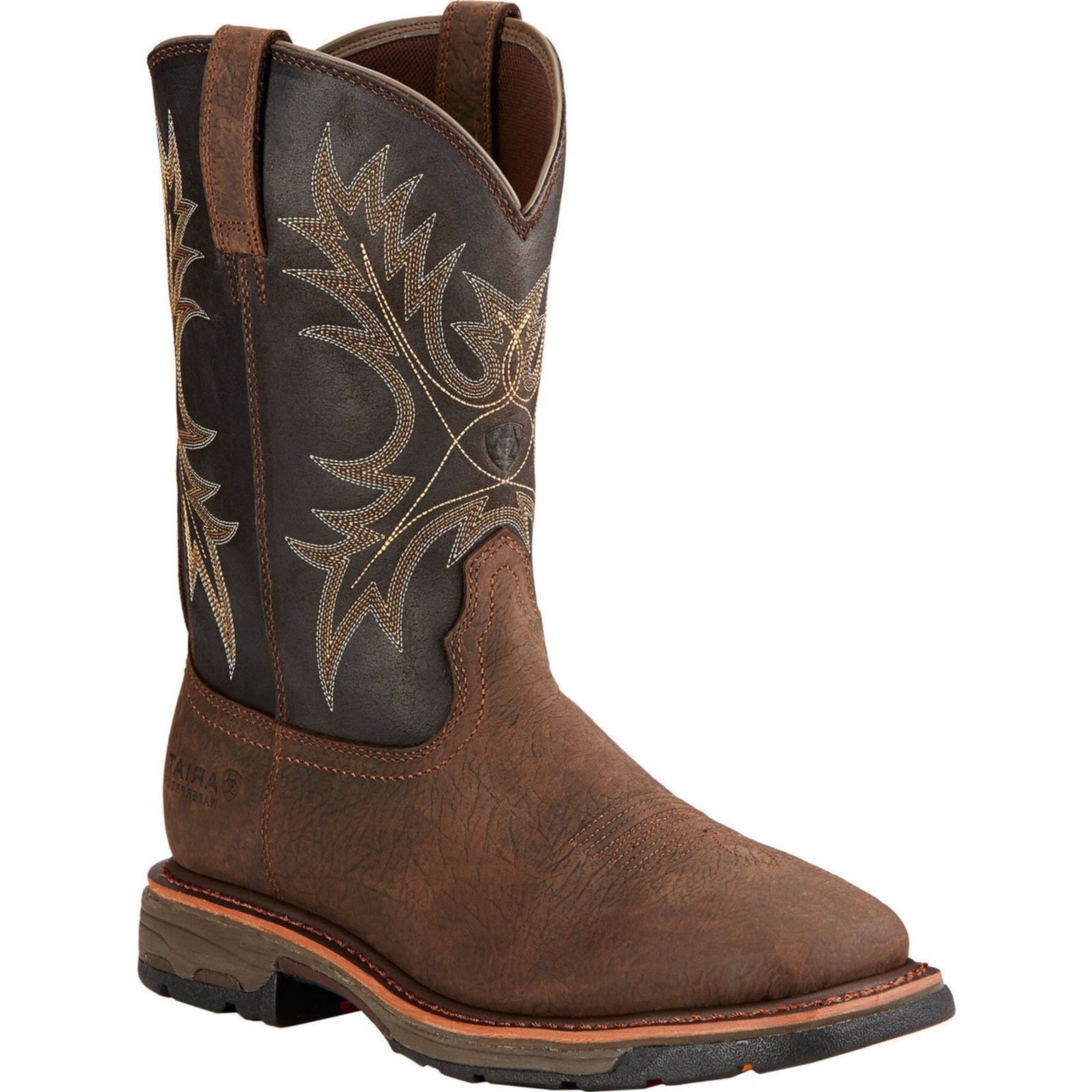 Shop Ariat Mens WorkHog Wide Square Toe H2O Western Work Boot 10017436 ...