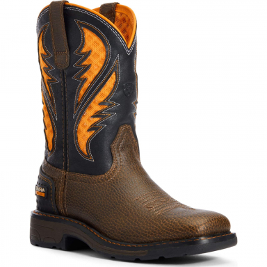 Ariat Kids Work VentTEK Western Work Boot 10034159