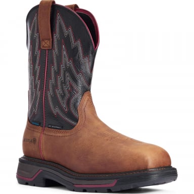 Ariat Mens Big Rig H2O Western Work Boot 10034160