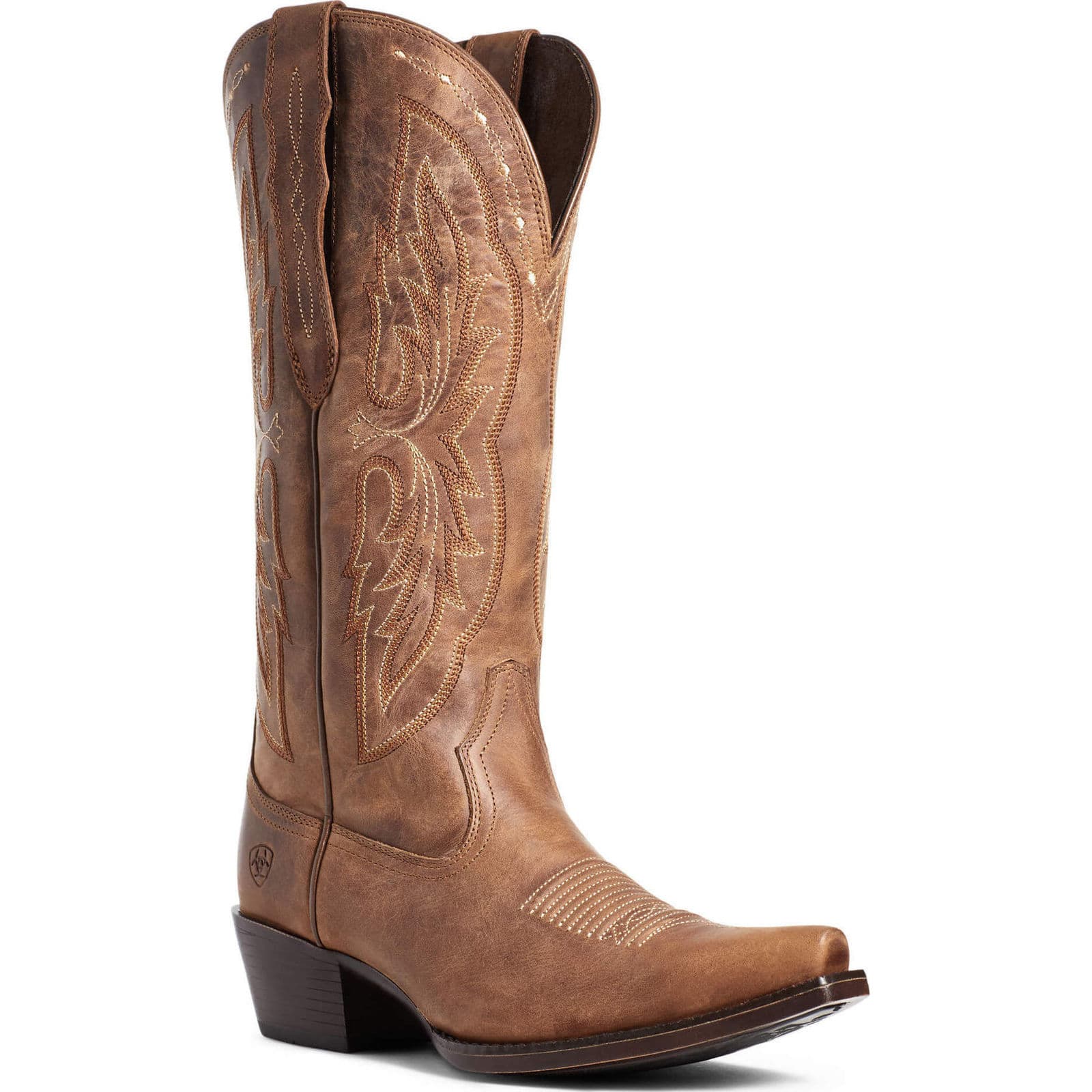 Shop Ariat Womens Heritage X Toe Elastic Calf Western Boot 10036047 ...