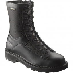 Bates Mens 8" DuraShocks Lace-to Toe Side Zip Boots E03140