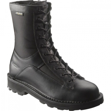 Bates Mens 8" DuraShocks Lace-to Toe Side Zip Boots E03140