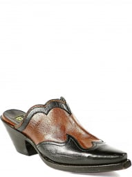 Black Jack Goat With Wing Tip Mule Shoe 1215