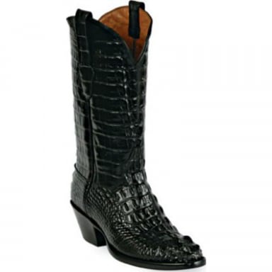 Black Jack El Patron Alligator Hornback Cowboy Boot 130