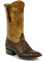 Black Jack El Paso Cord Alligator Hornback Cowboy Boot 158