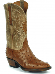 Black Jack Shifi D Inlay Full Quill Ostrich Cowboy Boot 211