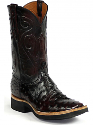 Black Jack Jay Cord Full Quill Ostrich Cowboy Boot 223