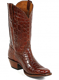 Black Jack El Patron Caiman Flank Cowboy Boot 2502