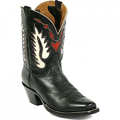 Black Jack Heart & Wings Peewee Cowboy Boot 354