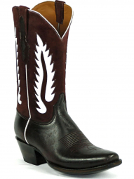 Black Jack Terlingua Inlays Lamb Skin Cowboy Boot 544