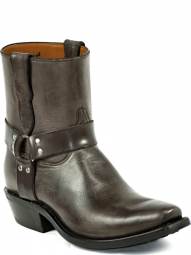 Black Jack Plain Tops W- Covered Side Seams Nubuck Suede Cowboy Boot 596