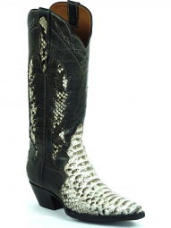 Black Jack Python Triad Jackie Design Triad Design Cowboy Boot 603