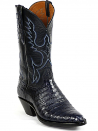 Black Jack Stitch # 360 Caiman Crocodile Belly Cowboy Boot 6325