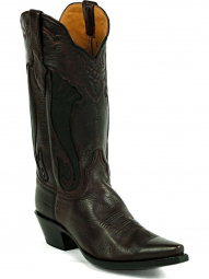 Black Jack Vintage Inlays Deer Cowboy Boot 6386