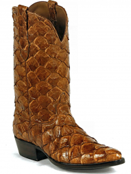 Black Jack El Patron Pirarucu Fish Cowboy Boot 689