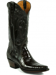 Black Jack Triad Jay Cord Triad Design Cowboy Boot 7105-TRIAD