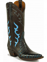 Black Jack Tribal 11 Triad Triad Design Cowboy Boot 7121