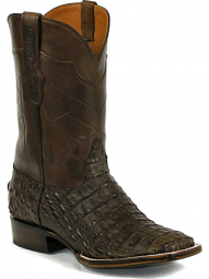 Black Jack Pecos Design Caiman Crocodile Hornback Cowboy Boot 7131