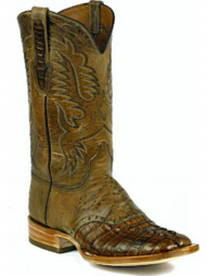 Black Jack Stitch# 631 Caiman Crocodile Tail Cowboy Boot 718