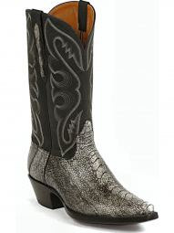 Black Jack Sunland Cord Design Smooth Ostrich Cowboy Boot 784