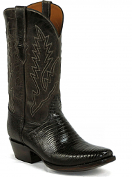 Black Jack Marfa Cord Teju-Ring Lizard Cowboy Boot 8276