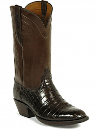 Black Jack Ruidoso Cord Nile Crocodile Belly Cowboy Boot 841