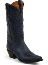 Black Jack Swirl Cord European Goat Cowboy Boot 8649