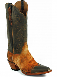 Black Jack Locust Cording European Goat Cowboy Boot 8660