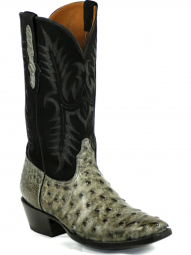 Black Jack Stitch # 258 Full Quill Ostrich Cowboy Boot 988