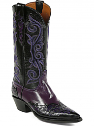 Black Jack Stitch # 720 Craftsman Hand-Tooled Cowboy Boot HT-106