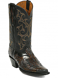 Black Jack Billy Stitch # 2 Craftsman Hand-Tooled Cowboy Boot HT-12