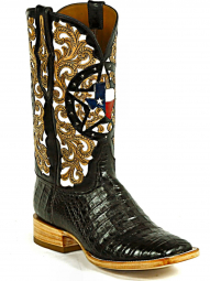 Black Jack Texas Tooling Craftsman Hand-Tooled Cowboy Boot HT-1408