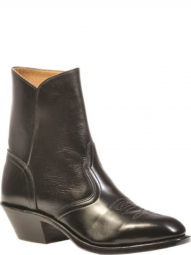 Boulet Mens Torino Calf Black Western Dress Toe Cowboy Boot 1114