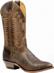 Boulet Mens Hillbilly Golden Medium Cowboy Toe Western Boot 1828