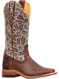 Boulet Womens Western Boot with Stockman Heel 2942