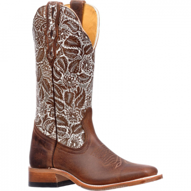 Boulet Womens Western Boot with Stockman Heel 2942