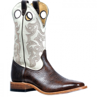 Boulet Mens Western Boot with Stockman Heel 2974