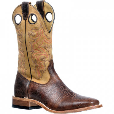 Boulet Mens Western Boot with Stockman Heel 2975