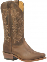 Boulet Womens Selvaggio Wood Cutter Toe Cowgirl Boot 3166