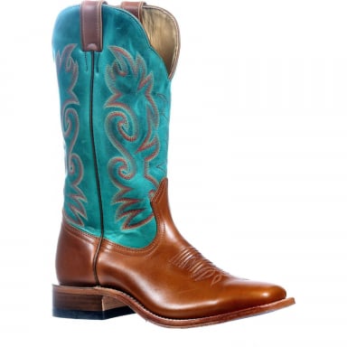 Boulet Womens Western Boot with Stockman Heel 3914