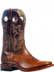 Boulet Mens Western Boot with Stockman Heel 3916