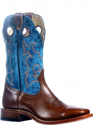 Boulet Mens Western Boot with Stockman Heel 3923