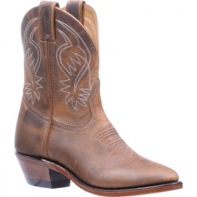 Boulet Womens Hillbilly Golden Medium Cowboy Toe Cowgirl Boot 5183