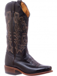 Boulet Womens Sporty Black Cutter Toe Cowgirl Boot 5198