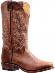 Boulet Mens Hillbilly Golden Cutter Toe Cowboy Boot 7201