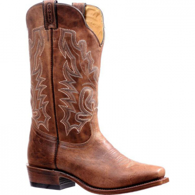 Boulet Mens Hillbilly Golden Cutter Toe Cowboy Boot 7201