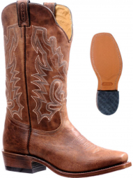 Boulet Mens Hillbilly Golden Cutter Toe Cowboy Boot 7263