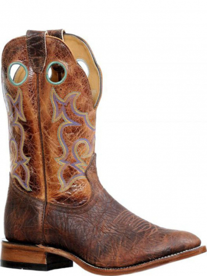 round toe cowboy work boots