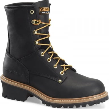 Carolina Mens 8" Steel Toe Logger Boot CA1825